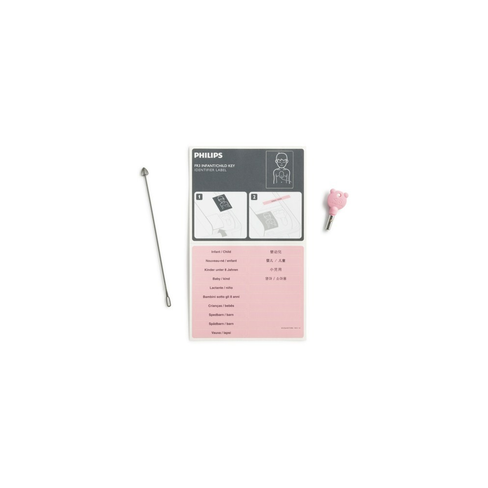 Philips Heartstart FR3 clé enfant/nouveau-ne