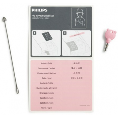 Philips Heartstart FR3 clé enfant/nouveau-ne