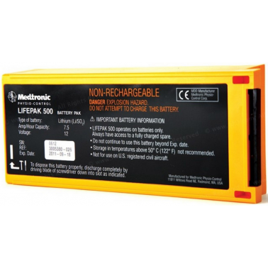 Lifepak 500 batterie
