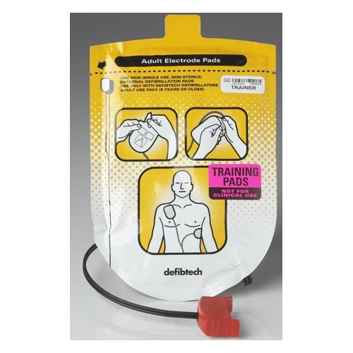 Defibtech électrodes de formation (1 étui)