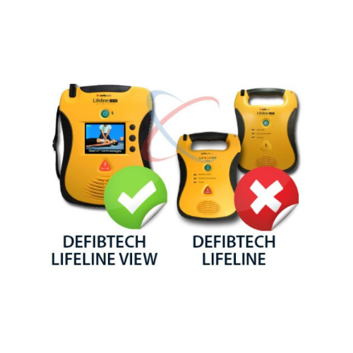 Defibtech Lifeline View électrodes adulte
