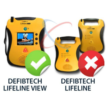 Defibtech Lifeline View électrodes adulte