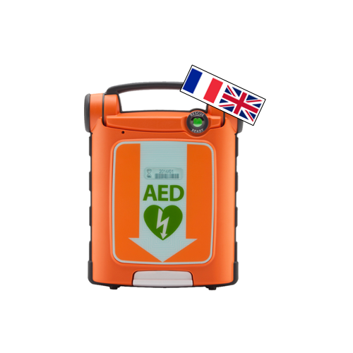 CARDIAC SCIENCE POWERHEART G5 AVEC CAPTEUR RCP ET SACOCHE